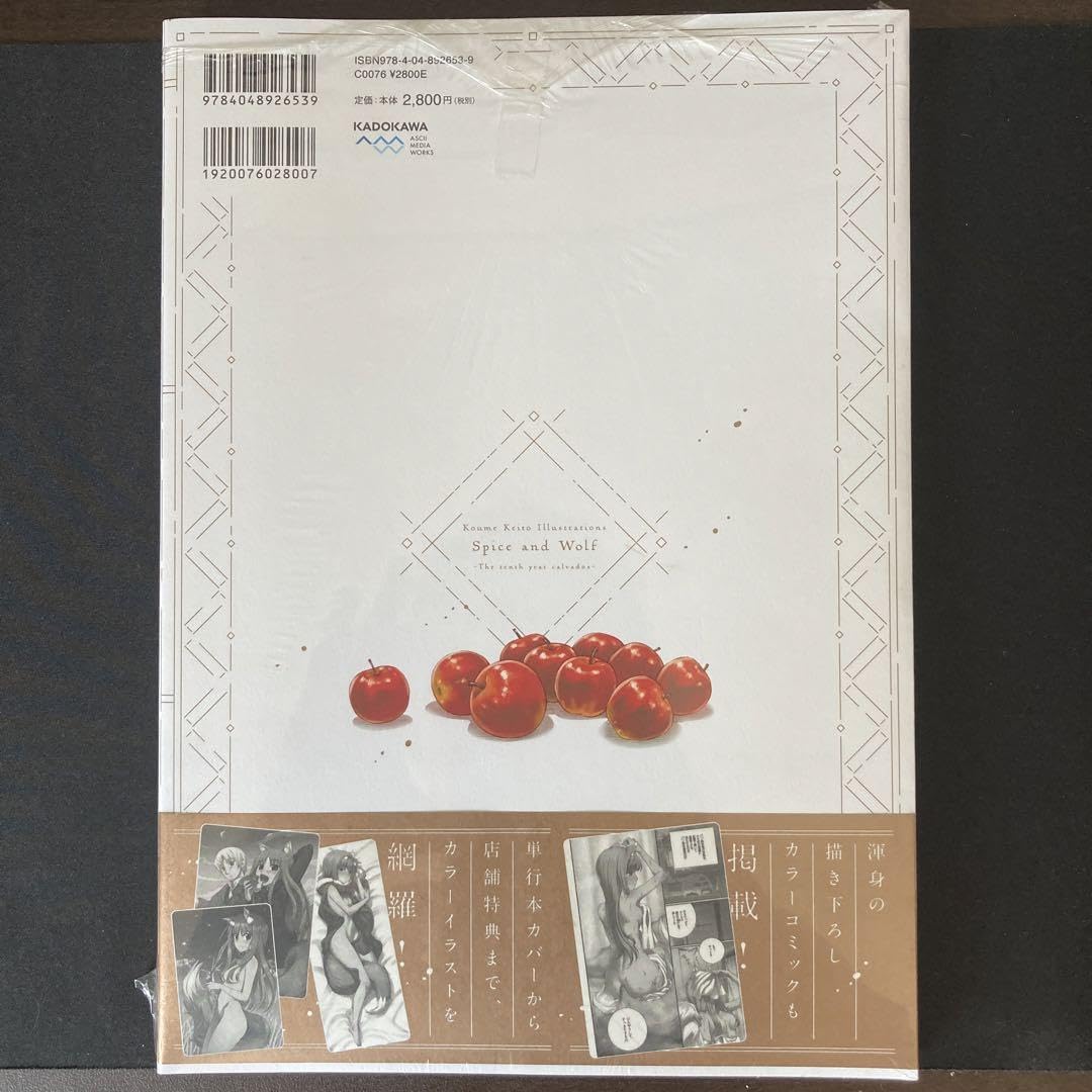 ［小梅けいと画集］狐と香辛料〜十年目の林檎酒 Amazon.co.jp: 小梅けいと画集 狼と香辛料～十年目の林檎酒